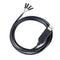 DTech USB to TTL Serial Adapter 3.3V Debug Cable TX RX Signal 4 Pin Female Socket (3ft, Black)