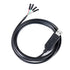 DTech USB to TTL Serial Adapter 3.3V Debug Cable TX RX Signal 4 Pin Female Socket (3ft, Black)