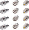 Cctv4Less BNC Male to RCA Female Adapter, Straight Connector for CCTV, 10 Pack