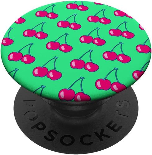 Gothic Punk Cherry Cute Cherries Fruit Aesthetic PopSockets Standard PopGrip