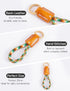 project-cb Phone Finger Ring Strap - Phone Tether Tab, Lanyard, Key Chain, Charms for Phone Case Accessories