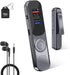 Axismink 64GB Portable Digital Voice Recorder with Playback, 4560 Hours of Extended Use