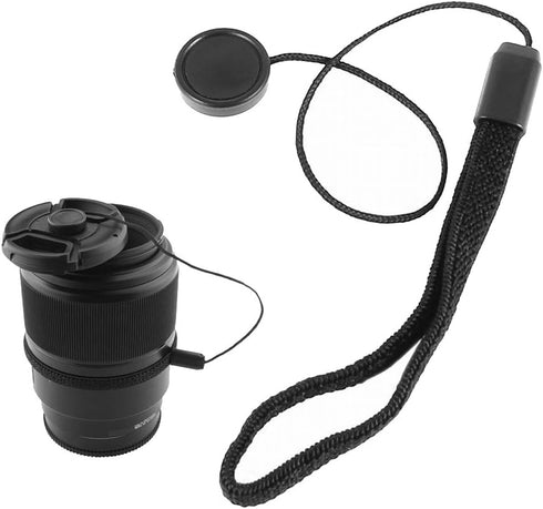 5 Pack Lens Cap Keeper for SLR Cameras, Anti-Lost Lanyard Strip for DSLR, Nikon, Sony, Fuji, Olympus