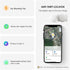 HONGTOP H (White,2PCS) Tracker Device for Vehicles,No Monthly Fee GPS Car Tracker,Anti-Lost Car Locator Works with Find