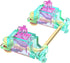 Stabilizer V2, Screw in Stabilizers with 2u 6.25u 7u Wires for Mechanical Keyboards (V2 Teal Pink 100% Kit)