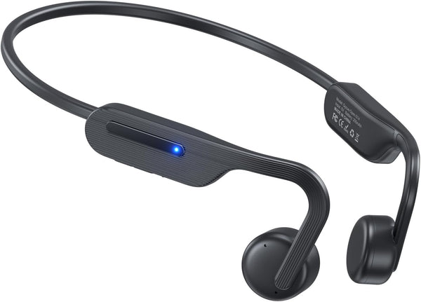 Qyzue Bone Conduction Headphones, Open Ear Headphones, Superior Sound Wireless Bluetooth Running Headphones