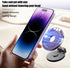 TNAIYH 360 Car Magnetic Phone Holder, Adjustable Strong Magnet Vehicle Dashboard Mobile Phone Mount, Foldable
