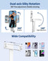 yAyusi 4-7" New Ultra Mini Selfie Stick for iPhone, Extendable Aluminum Portable Selfie Stick with Remote, Compact