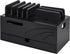 Homde Natural Bamboo Charging Station Rack for Multiple Devices, Cable Cord Management Box Organizer with 6 Slots Drawer
