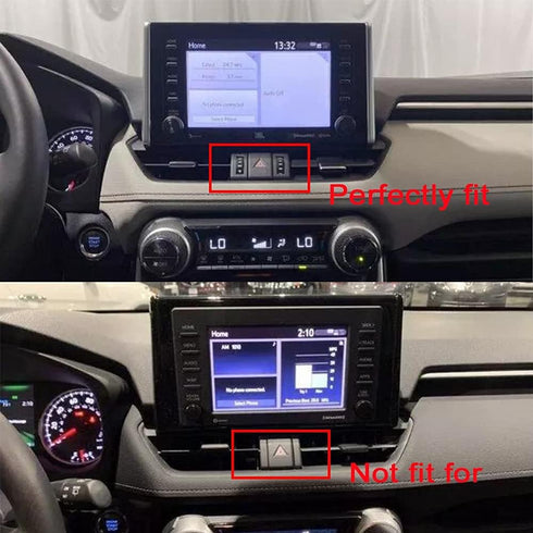 BEERTE Phone Holder for Toyota RAV4 2019-2025, Dashboard Cell Phone Mount for XLE Premium AWD/Adventure