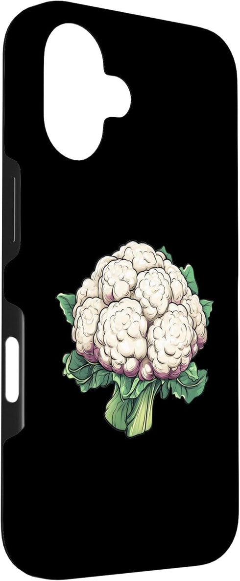 Cauliflower Brassica Oleracea Vegetable Designs 16 iPhone Cauliflower Pop Art Case