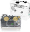 Cassette Player- Clear StereoAuto Reverse Cassette Tape Player-Cassette Tape to MP3 Converter