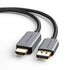 CableCreation Active DP to HDMI Cable HDR 4K@60Hz 2K@144Hz 1080P@144Hz, 8FT Unidirectional