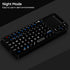 Burhoo 2.4G Mini Keyboard with Touchpad, Mini Bluetooth Keyboard, Ultra-Thin Handheld Wireless Portable, Suitable