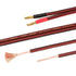 LONPOO 14 Gauge Speaker Wire, Pure Copper Cable with 245 Strands Gold Plated Banana Plugs, 6.6 Feet 2 Pack