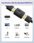 VCE 3D 4K 1080P HDMI Coupler Female to Female HDMI Adapter Gold Plated High Speed Double Female Connector Support