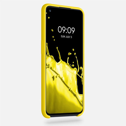 kwmobile Case Compatible with OnePlus Nord N10 5G - TPU Silicone Phone Cover with Soft Finish - Radiant Yellow