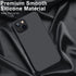 DEENAKIN iPhone 14 Plus Case with Screen Protector, Soft Liquid Silicone Gel Rubber Bumper Cover, Dark Grey