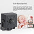 Revotech HD 3MP Mini Security POE IP Camera, 3.7 mm Pinhole Small Indoor Camera for Remote View CCTV Video