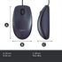 Logitech M100 Corded Mouse, Wired USB Mouse for Computers and Laptops, Black, for Right or Left Hand Use