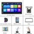 Double Din Car Stereo 7” Touch Screen Radio with Bluetooth, Backup Camera, FM Receiver, USB AUX, MP5 MP4 MP3 Player