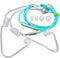 Yunseity Air Tube Headphones - Universal 3.5mm Bilateral Air Tube Earbuds with Noise Cancellation, Green