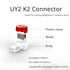 LIUJINCAN 100PCS UY2 K2 Network Cable Connectors - Telephone Wire Gel-Filled Connectors Waterproof Button