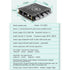 S220H 2.1 Channel Bluetooth 5.0 Subwoofer Power Amplifier Board, 12V-36V Audio Power Amplifier Module