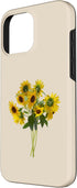 Floral Nature Designs Summer 16 Bright Floral Gift Bouquet of Sunflowers Case for iPhone Pro Max