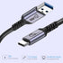 Android Auto USB C Cable 10Gbps 1FT 2 Packs, USB C 3.1 Gen 2 Cable Fast Charging for Galaxy S21 S20 S10 S10E Note 20
