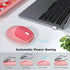 MOFII Wireless Keyboard and Mouse Combo, Slim Compact 2.4G USB Full Size Keyboard with 110 Keys for PC, Notebook,