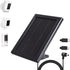 Solar Panel Charger for Ring Cameras, 5V Solar Charger, Compatible with Ring Spotlight Cam, Stick Up Cam, Outdoor