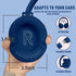 Bluetooth Headphones Over Ear, 68H Playtime, 6 EQ Wireless Headset with Microphone, HiFi Stereo, Deep Bass