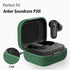 Geiomoo P30i, Silicone Case for Anker Soundcore Protective Cover with Carabiner (Emerald Green)