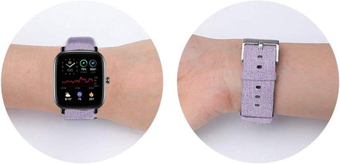 GT01 Smartwatch Band, Fabric Elastic Scrunchie Replacement Straps for Dirrelo GT01 / LETSCOM