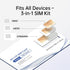 SECUEYE 4G/5G (200MB LTE SIM Card - Data Only - Prepaid No Contract USA Nationwide Coverage for Security Cameras