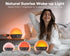 MOMILLA Sunrise Alarm Clock with Bluetooth Speaker, White Noise Sound Machine, Alarm Clocks for Heavy Sleepers