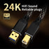 3.0 3.28ft B,4N Core,24K Card,Mixer,Synthesizer(3.28ft/1m) USB HiFi Audio Cable -USB A to USB OFC Gold-Plated