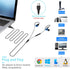 USB Earbuds with Microphone for PC Laptop, 6.5Ft Long Cord Wired USB Headphones Headset for Computer Desktop MacBook PS4 PS5 Work Calls Gaming, Over Ear in-Ear Earphones w Case, Control, Mute Function