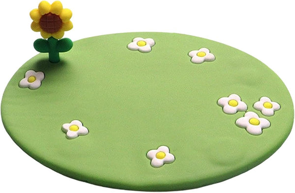 GAOLAOSY Car Dashboard Non-Slip Mat, 4" 3.2" Multifunctional Adhesive Gel Pad for Car