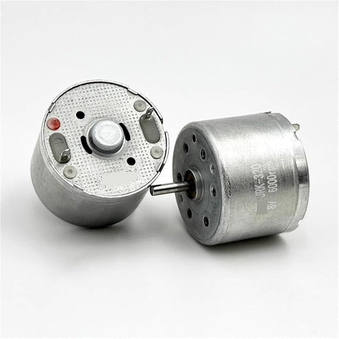 ATNVSE RK-320T-11440 320 3V 5V 6V 8V 6000RPM 24mm 1Pcs Mini Electric Motor DC Small Mini Round Spindle Motor DIY Hobby