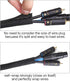 Alex Tech 10ft 1/2 inch - Cord Protector Wire Loom Tubing Cable Sleeve Split Sleeving For USB Cable Power Cord Audio