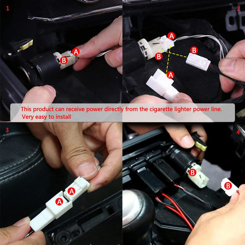QC3.0 Dual USB Power Socket - Quick Charge Car Charger Adapter for Smart Devices, Compatible with Toyota