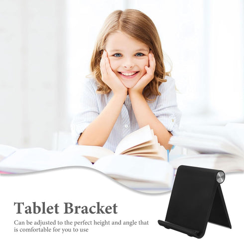 SOLUSTRE Mobile Phone Support and Tablet Bracket Folding Desktop Phone Holder Portable Adjustable Stand for Office