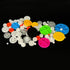 URIMPAVIDO 151PCS Set (151) Belt Pulley Plastic Belt Pulley with Rubber Band for RC Car Truck Robot DIY Model Toy