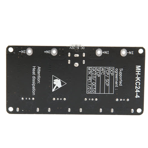 4 12V 24V QC3.0 Way Fast Module, Power Module Fast Module to Power USB Phone Charging Converter Board