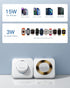 ?????????????? 2 in 1 Wireless Charging Station, Magnetic Detachable Charger for Apple, Compatible with iPhone 15/14/13/12,