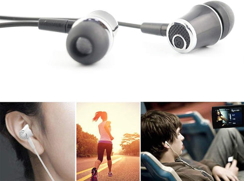 In-Ear Earbud Headphones - Earphone for Kindle Fire, Galaxy S8+, Note 8, Fire HD, Ergonomic Comfort-Fit
