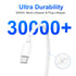 3 Pack 60W USB C to USB C Cable, 3 Feet Fast Charging Cord for Samsung Galaxy S23 S22 S21 S20 Ultra, Note 20 10, Google