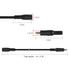 YACSEJAO 5.5mm 2.1mm 12V More(3ft) DC Power Extension Cable x Male to Female Power Cord DC Power Supply Adapter